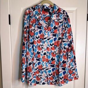 Colorful Floral Blouse